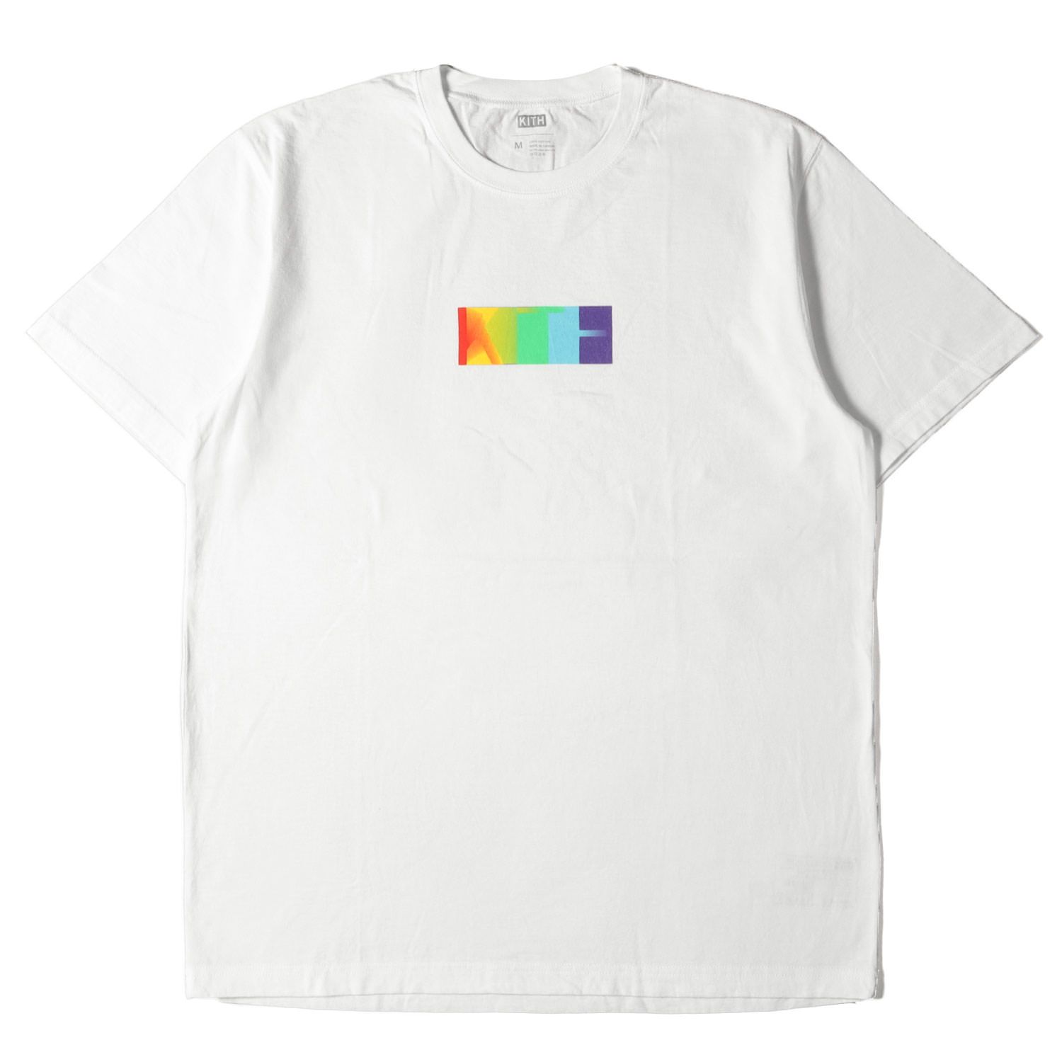 新品人気 KITH ボックスロゴ Tシャツ Mサイズ 美品 i3UKk-m80414343205 
