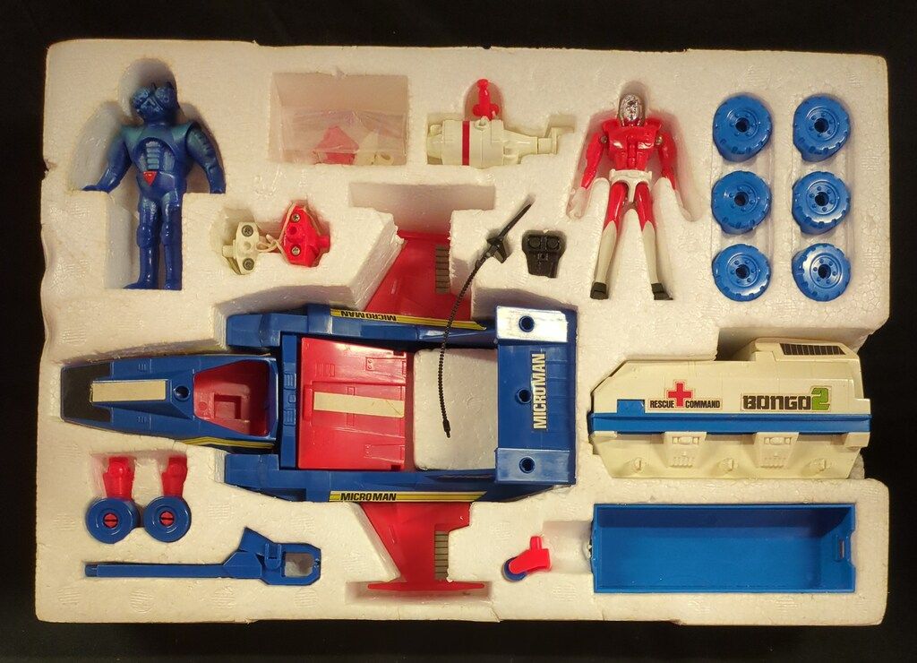 タカラ レスキューマシン ミクロマンレスキュー1号2号セット