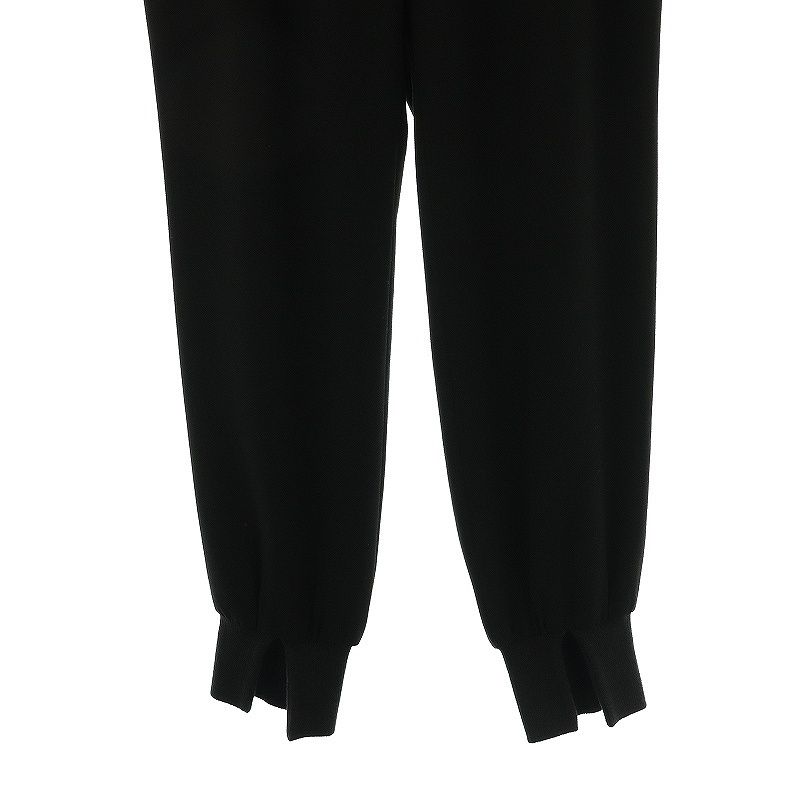 アパルトモン購入 Col Pierrot コルピエロ ジョーゼットスソリブパンツ Col Pierrot/コルピエロ】スソリブパンツ（BLACK）（その他