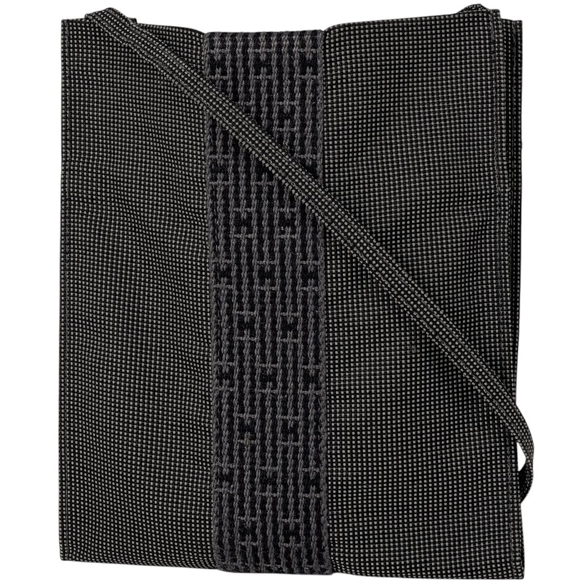 エルメス HERMES エールライン ポシェット Hロゴ 斜め掛け ショルダー