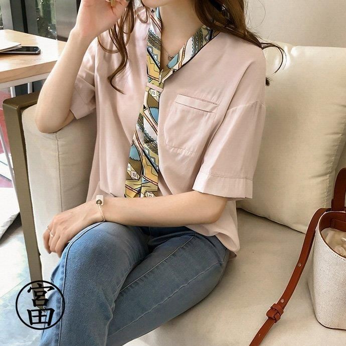 ブラウス レディース きれいめ 40代 春夏 カジュアル 半袖Tシャツ ブラウス ス オシャレ 韓国風 ゆったりカットソー 大きいサイズ Tシャツ 楽天市場】Tシャツ レディース 40代 春夏新作 オシャレブラウス