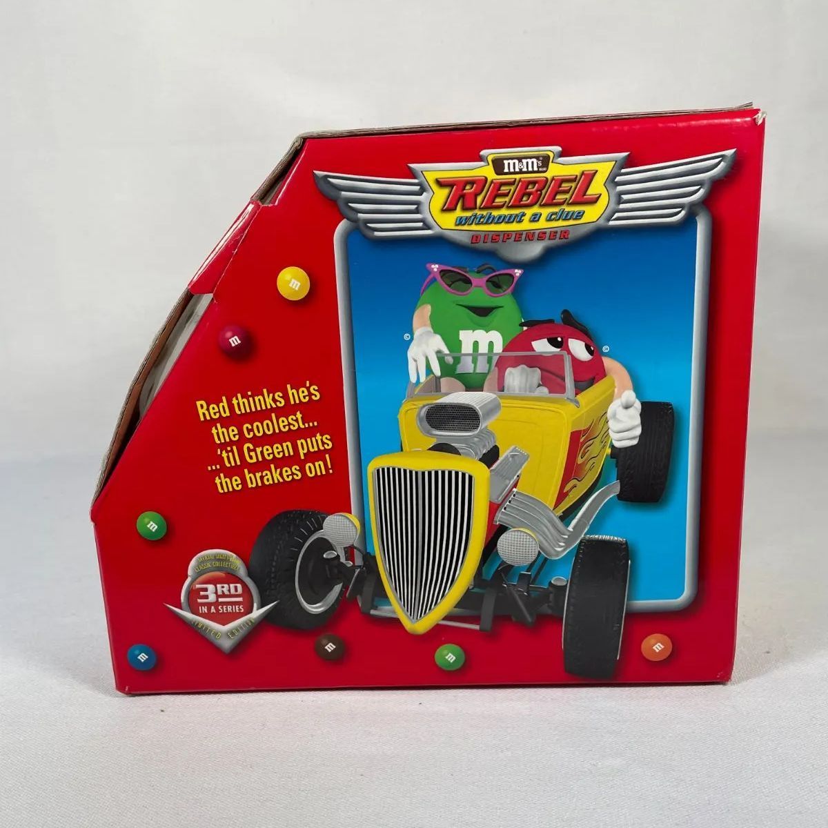 m&m's ディスペンサー REBEL without a Clue ディスペンサー 【M&M'S（エムアンドエムズ）】REBEL Without a