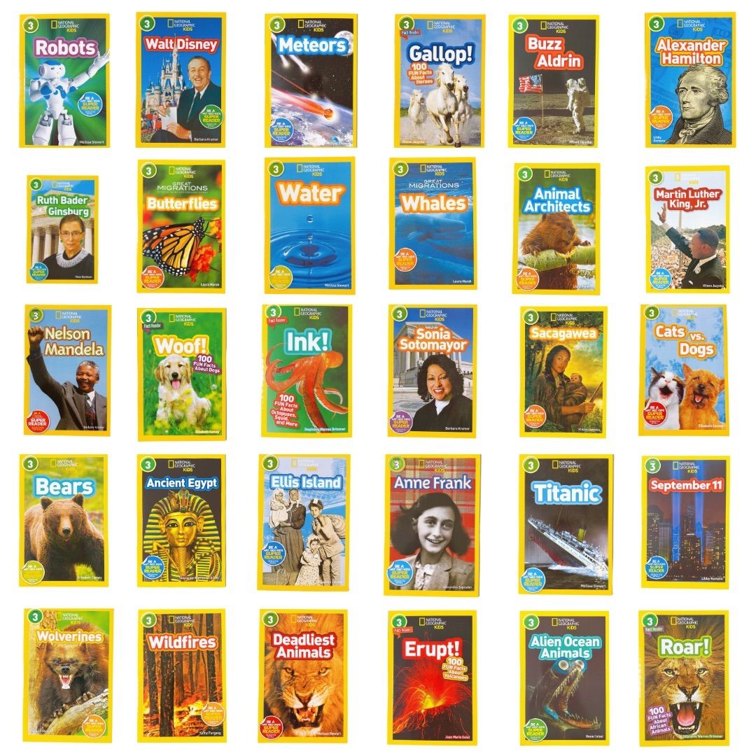 National Geographic Kids Level3 38冊 英語絵本 音源付き ナショジオ 