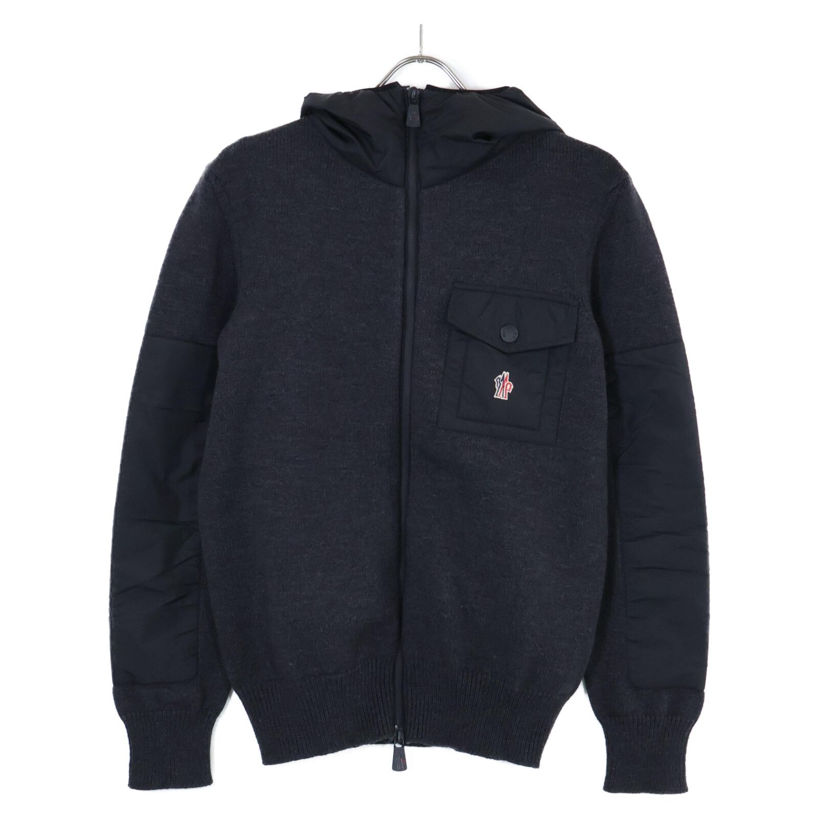 ジャケット・アウター MONCLER GRENOBLE MAGLIONE CARDIGAN M MONCLER - GRENOBLE MAGLIONE TRICOT CARDIGAN ウール/ダウン