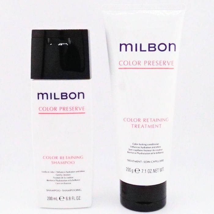 グローバルミルボン  カラーリテイニング シャンプー&トリートメント セット 200ml Global MILBON