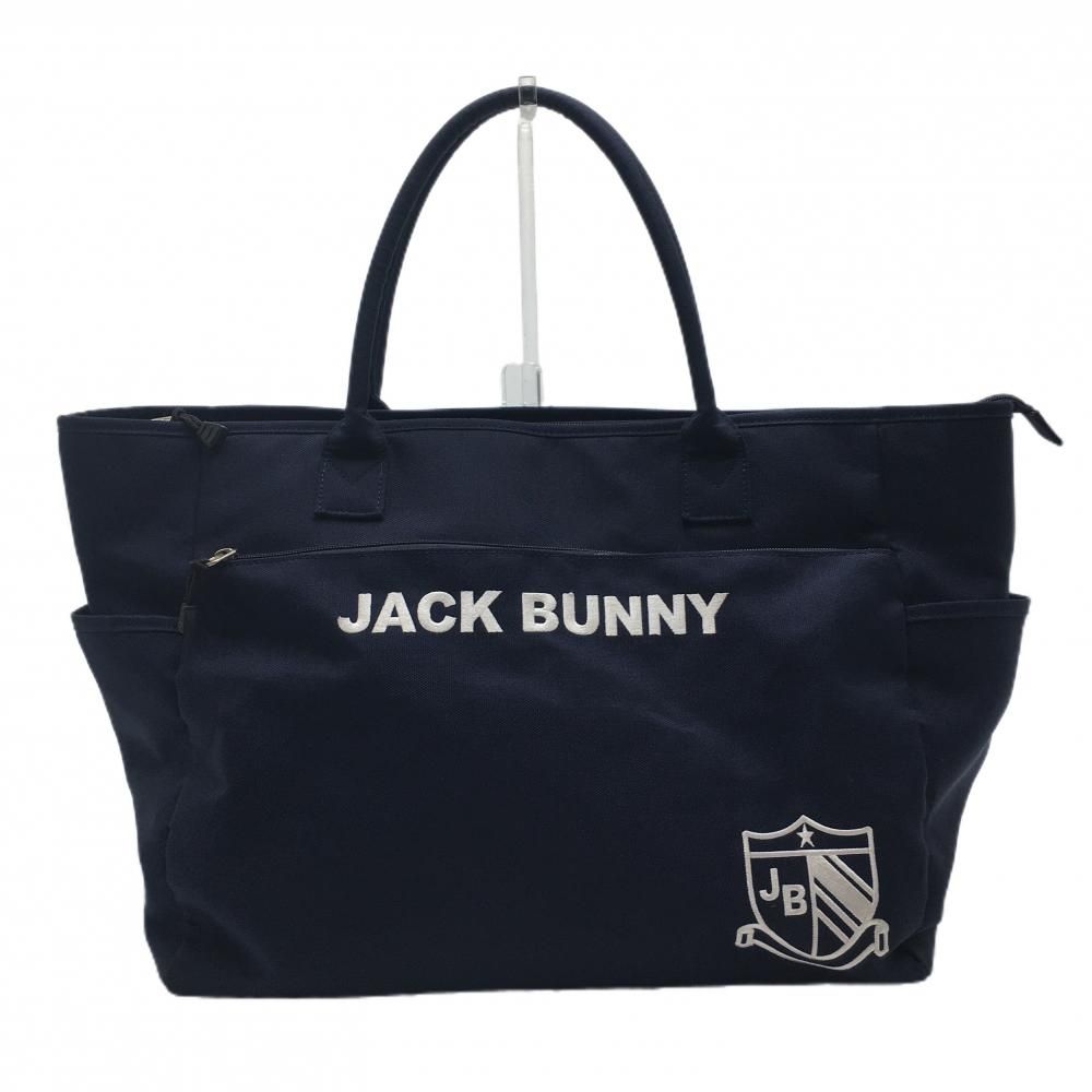 ジャックバニーロッカーバッグ、ネイビー/白 JACK BUNNY ジャック