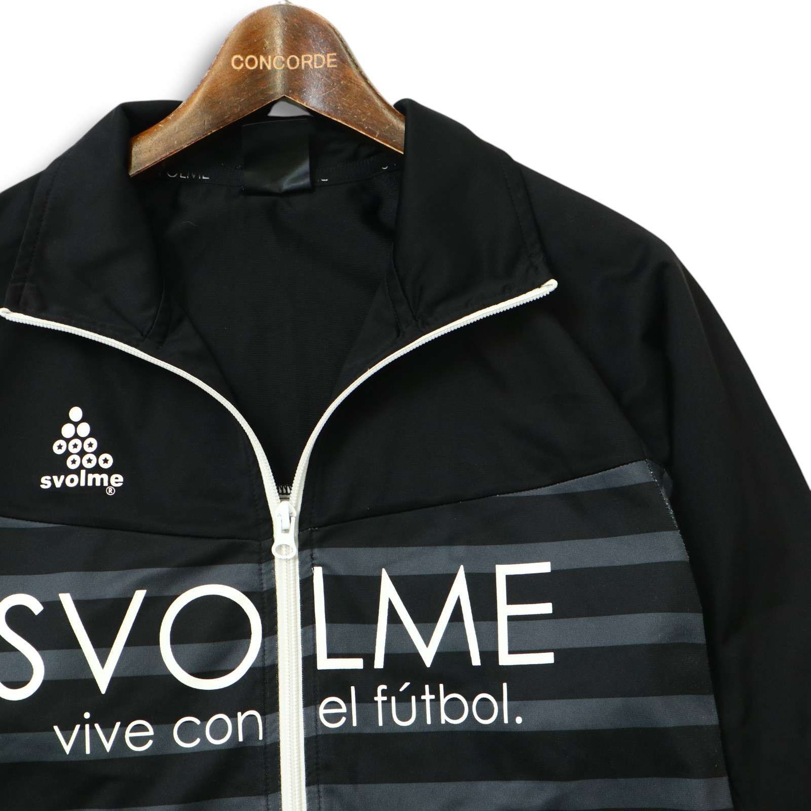 svolme スボルメ 通年 ストレッチ☆ ロゴ ボーダー ジャケット 