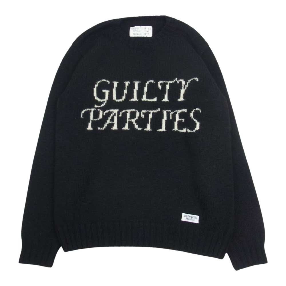 WACKO MARIA ワコマリア ニット 19AW 19FW-WMK-KN13 GUILTY PARTIES