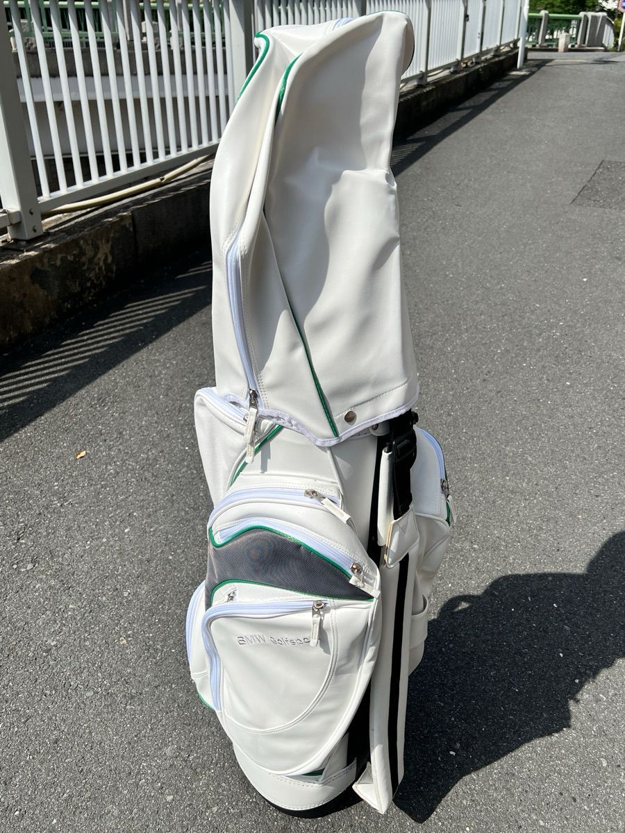 441 BMW キャディバッグ レザー 変色あり