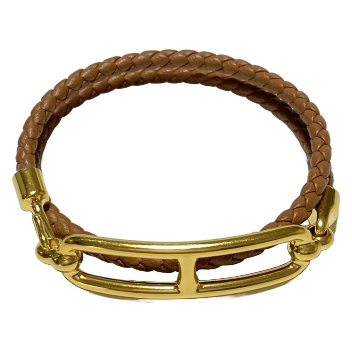 HERMES(エルメス) ブレスレット ルリ ドゥブルトゥール レザー