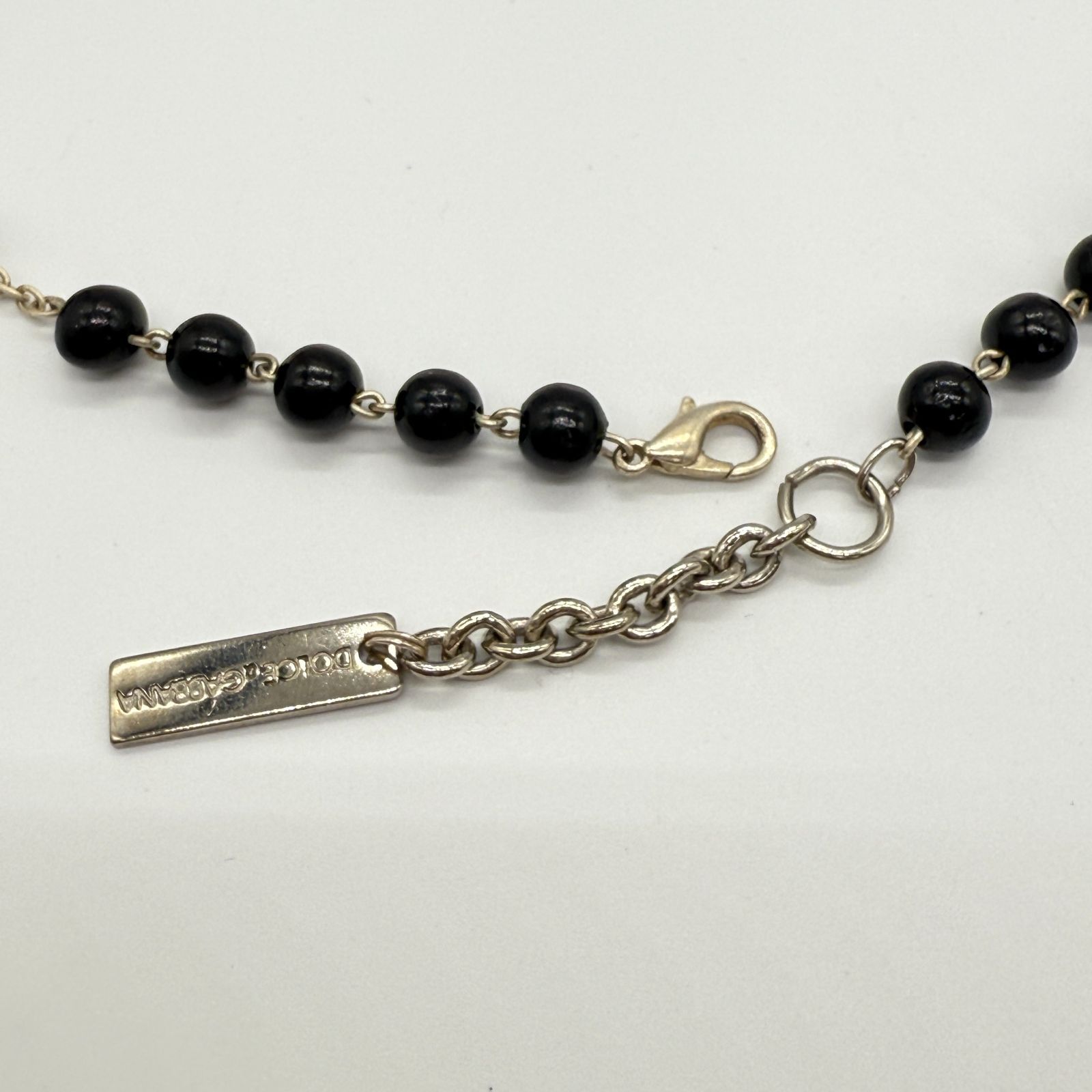 SM1306-50-10】本物保証 DOLCE＆GABBANA ロザリオ ネックレス ドルガバ