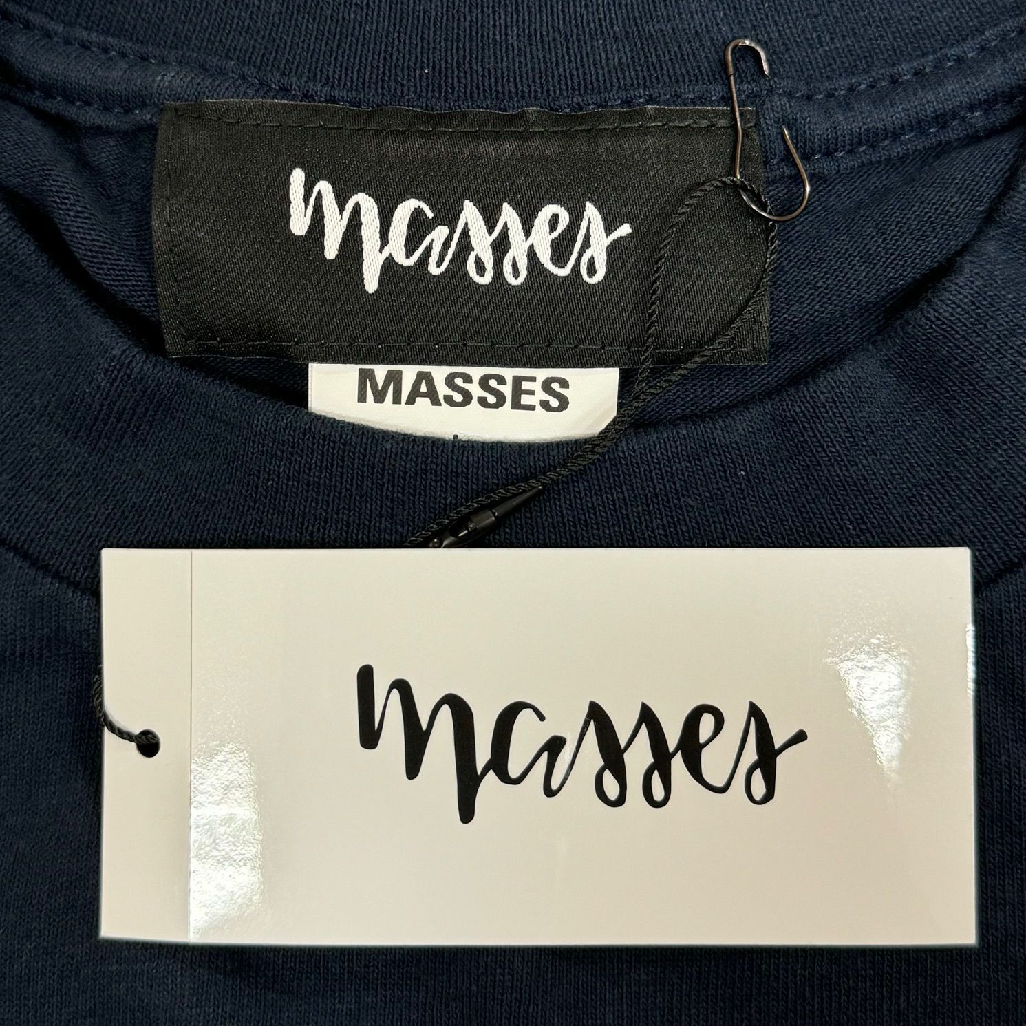 定価20680円 新品 MASSES T-SHIRT L/S E-POPPY 花柄 刺繍 ロング 
