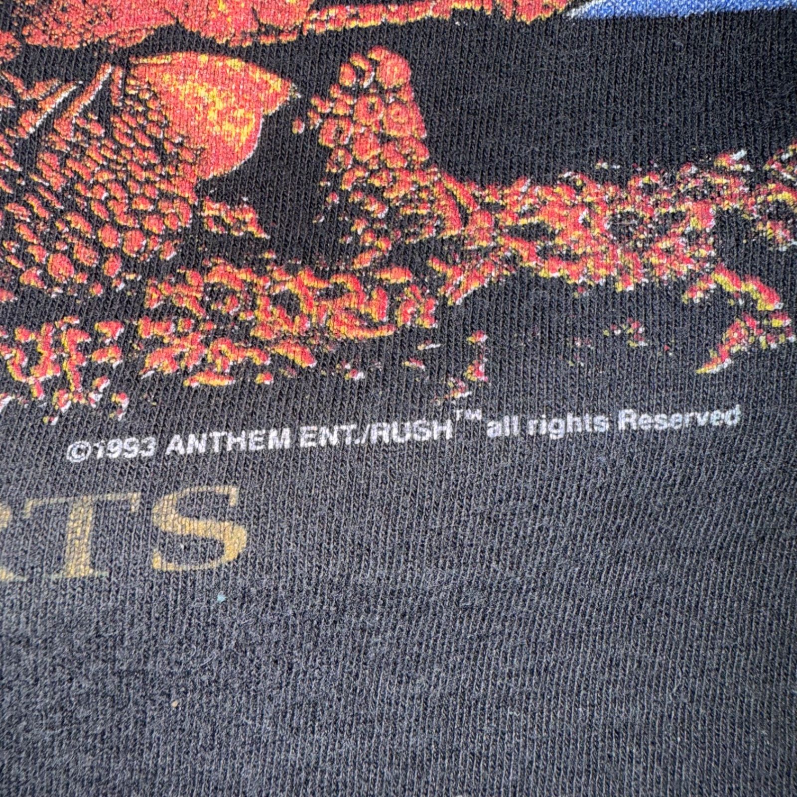 90s RUSH COUNTERPARTS バンドT ラッシュ カウンターパート Tシャツ 