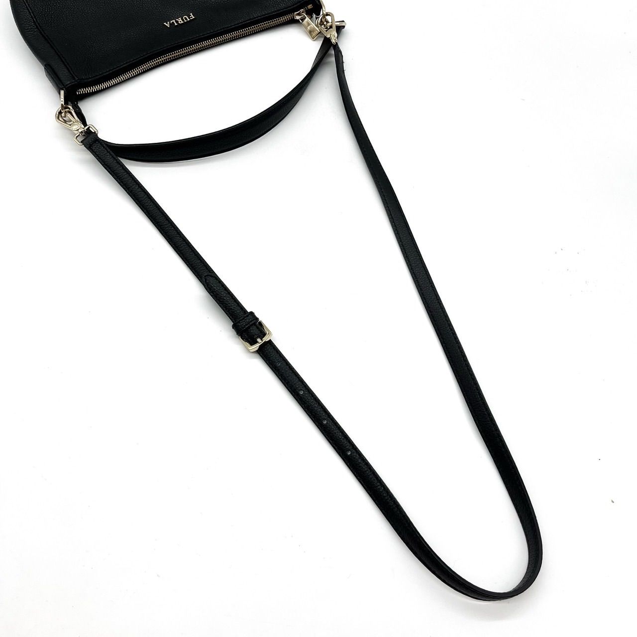 ⭐️美品⭐️FURLA ハンドバッグ 小物収納◎ ゴールド金具 高級感◎ ゴールド（金色）系 FURLA(フルラ) バッグ・カバン(レディース
