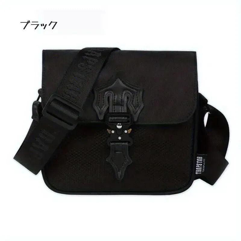 確実正規品」trapstar トラップスター ショルダーバッグ BLACK ...