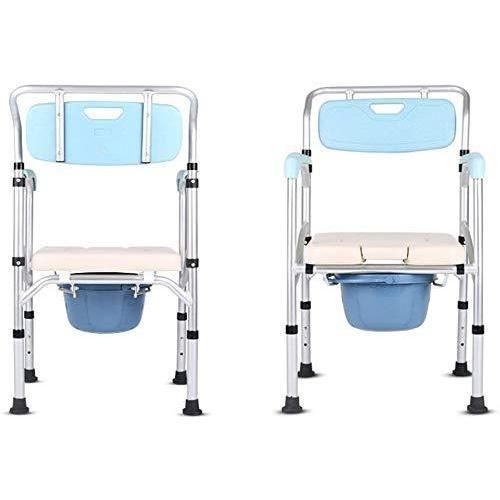 チェアバスチェア折りたたみ高さ調節 な妊婦老人トイレチェア丈夫な防水