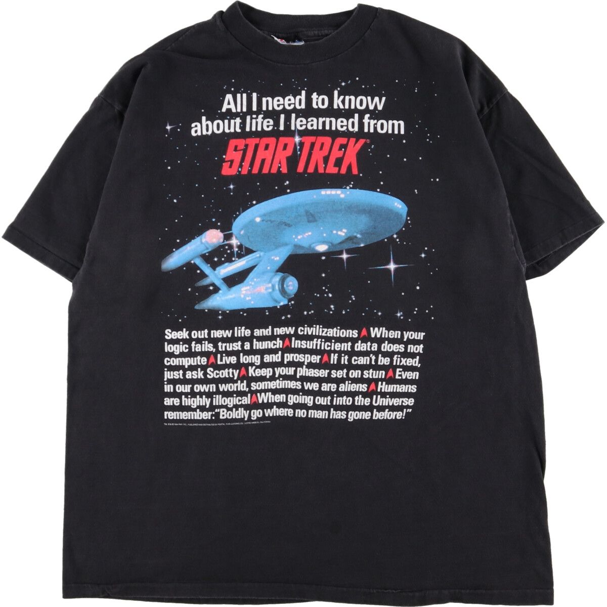 古着 90年代 ヘインズ Hanes STAR TRECK スタートレック 映画 ムービー 