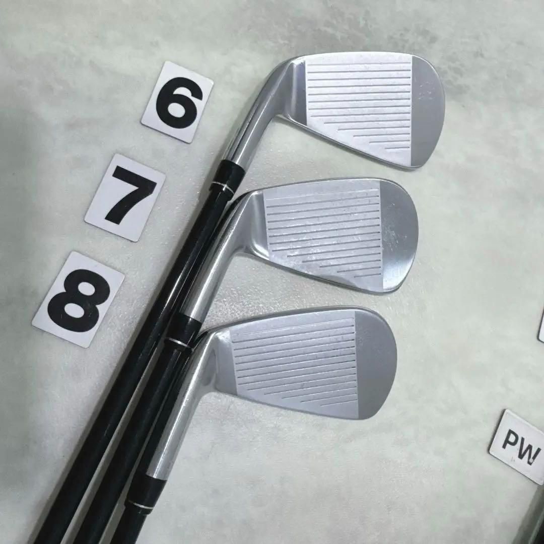 激レア DIRETTO 超激飛び系 アイアン5本セット カーボン硬さS 右