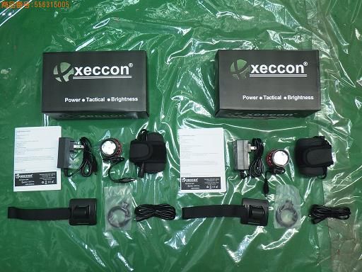 【未使用】XECCON Spiker1210 LEDライト 2個