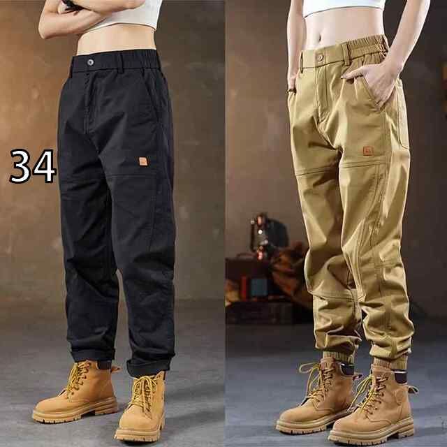 [34]秋冬 メンズ  服 シンプル ファッション オシャレ 大人 かっこいい 大きいサイズ ストリート 紳士服  アメリカン ライダース 秋 パンツ カジュアル