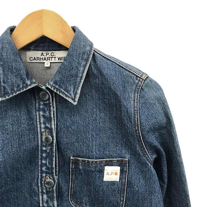 A.P.C. / アーペーセー | × Carhartt WIP デニム プルオーバー A.P.C. / アーペーセー | × Carhartt WIP デニム プルオーバー