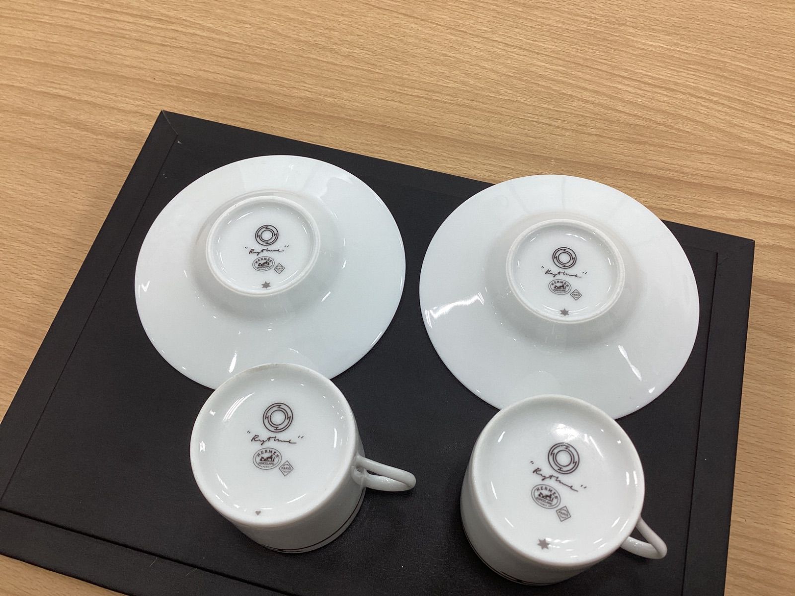 HERMES マタン・ド・エタン デミタスカップ＆ソーサー エルメス1客