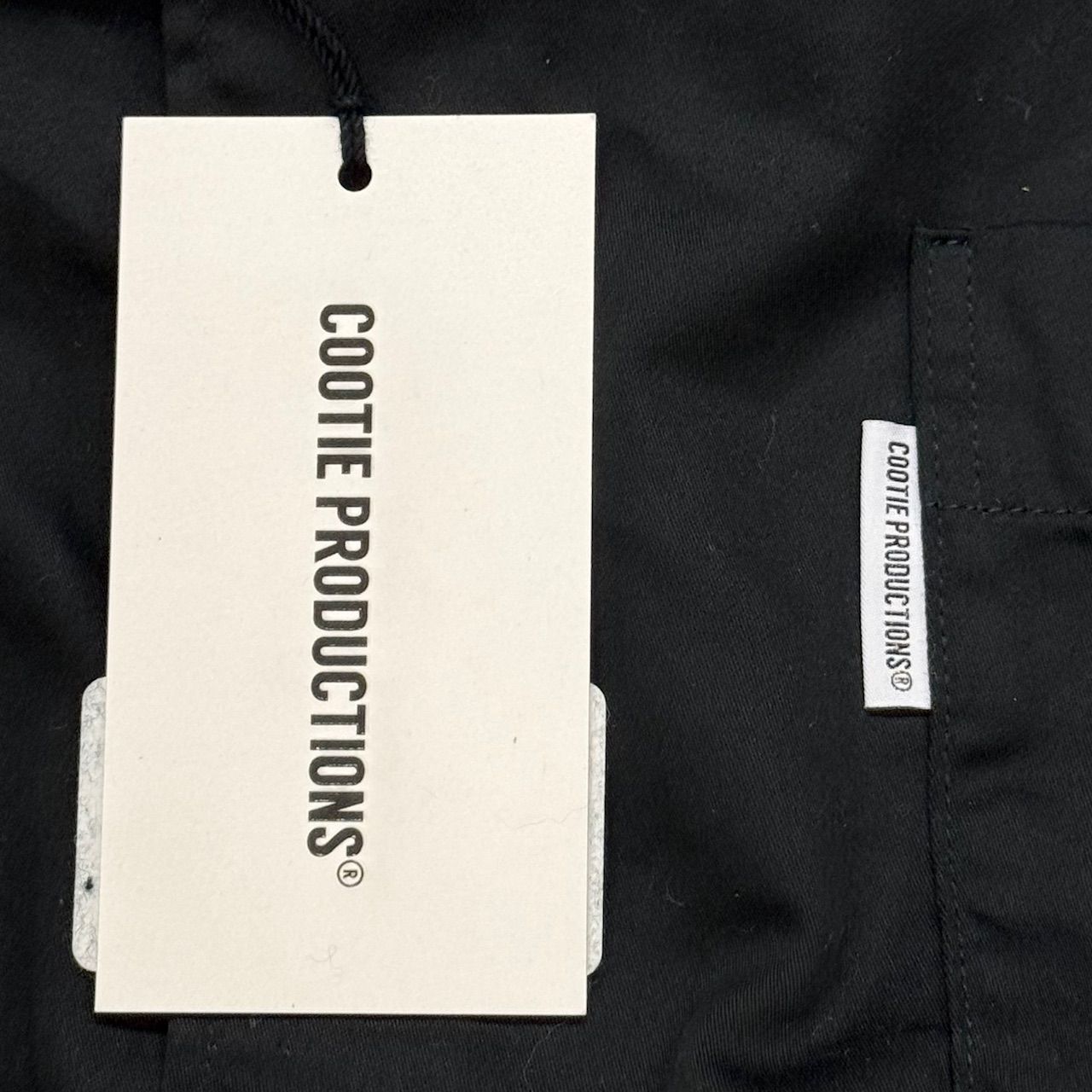 定価27500円 未使用品 COOTIE Cotton Satin L/S Shirt コットン サテン 