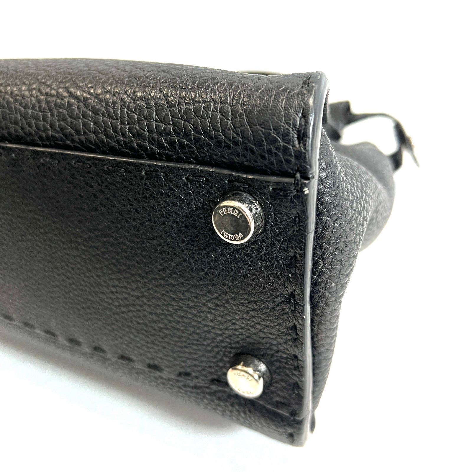 FENDI フェンディ ハンドバッグ ピーカブー セレリア レザー