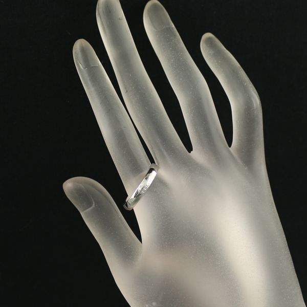 セリーヌ リング ロゴ 20号 Pt850 #169326 - メルカリ 