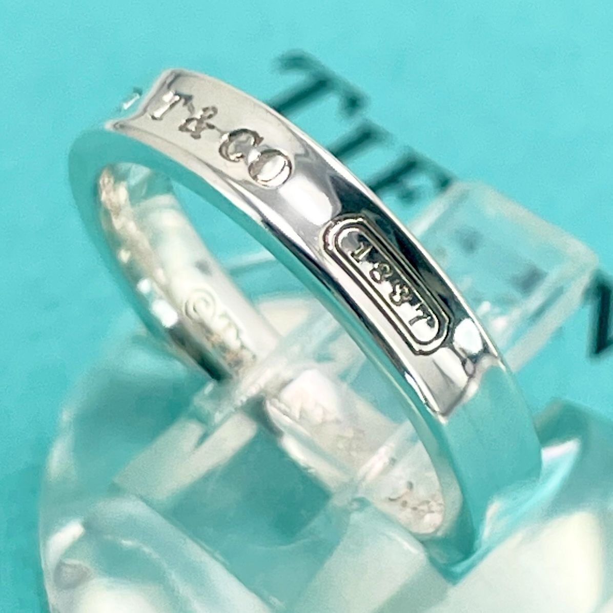 16号 ティファニー 1837 ナロー シルバー リング Tiffany&Co. /24-909S