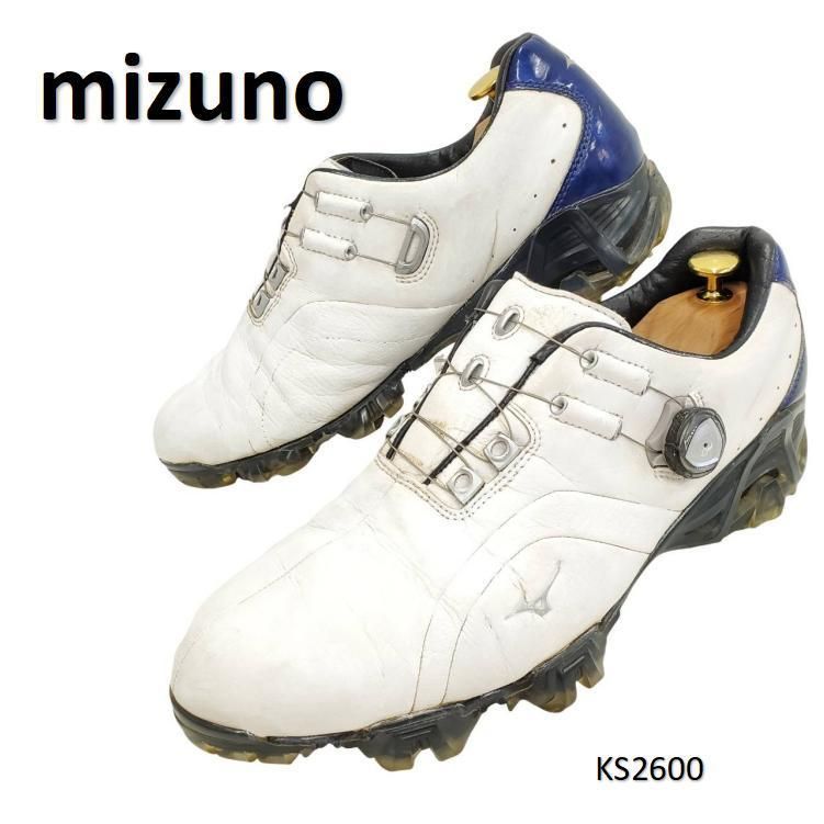 【新品】MIZUNO メンズ ゴルフ ダイヤル式スパイクシューズ 26cm ボア ミズノ（MIZUNO）（メンズ）ゴルフシューズ ウエーブ ハザード