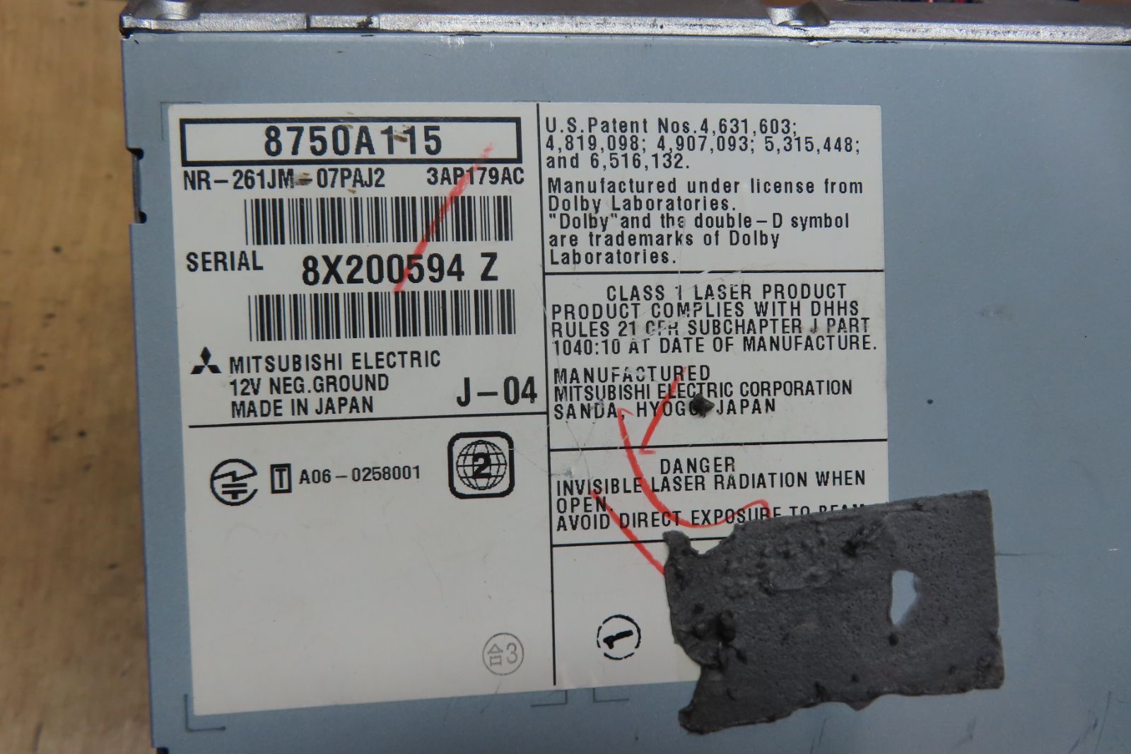 CV5W J-04|8750A115