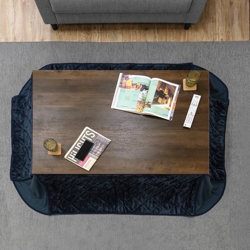 ヴィンテージ柄コタツ 120×80