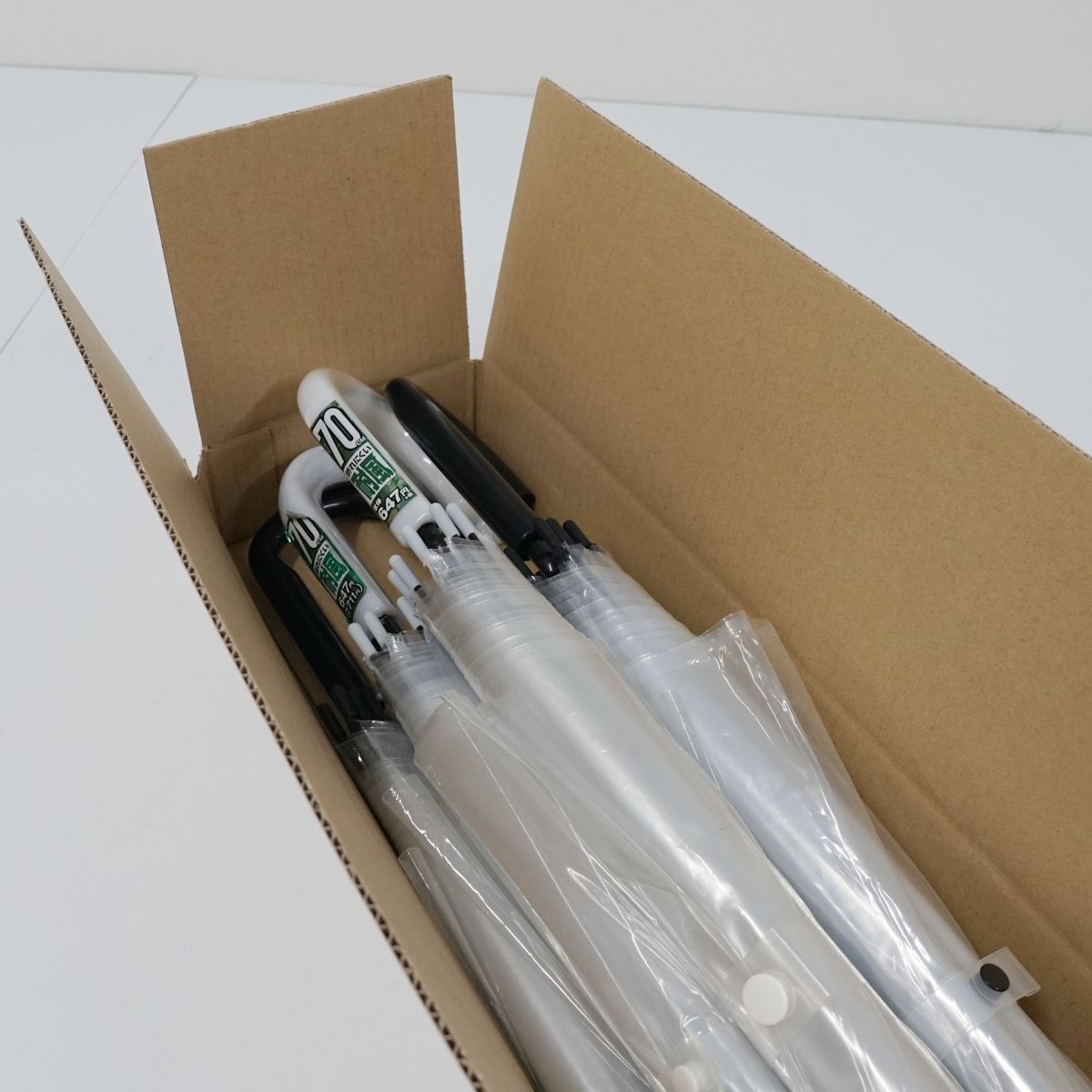 ビニール傘 70cm 4本セット USED美品 リユース 超大判 ビッグ