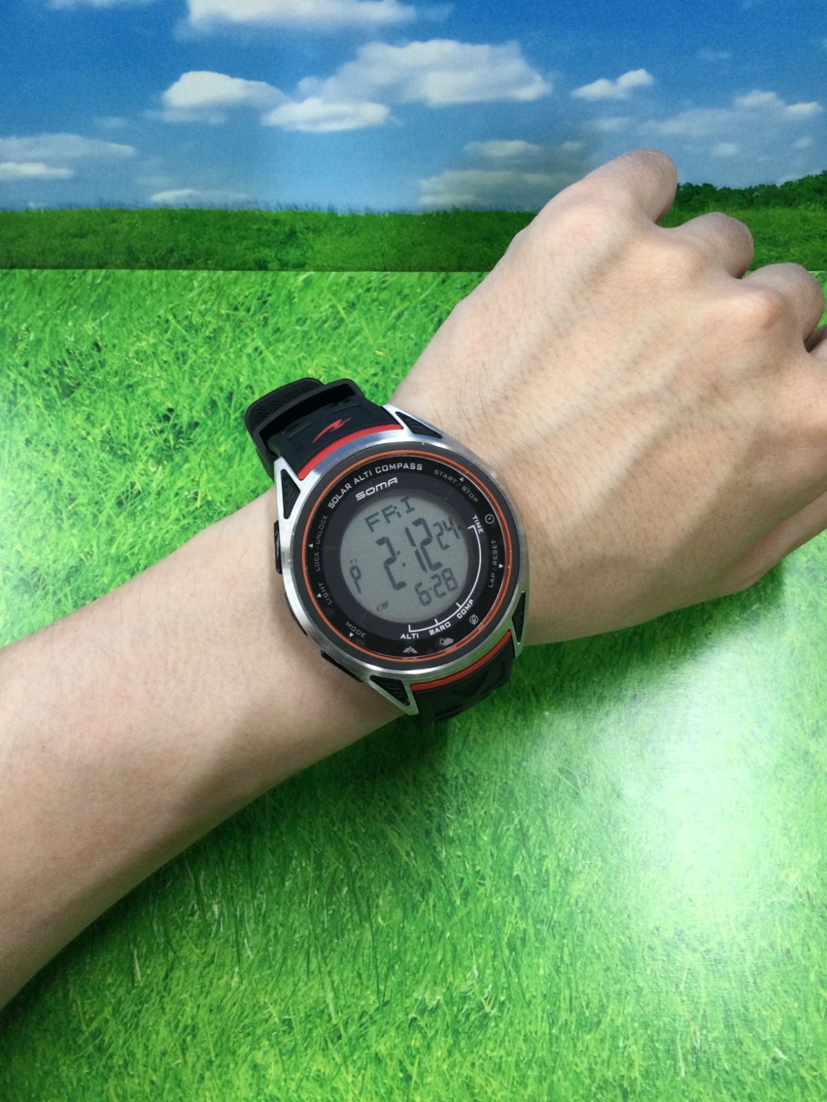 【未使用】SEIKO SOMA ライドワン NS24001 ソーラー 楽天市場】【正規品】ソーマ SOMA SEIKO セイコー ライドワン