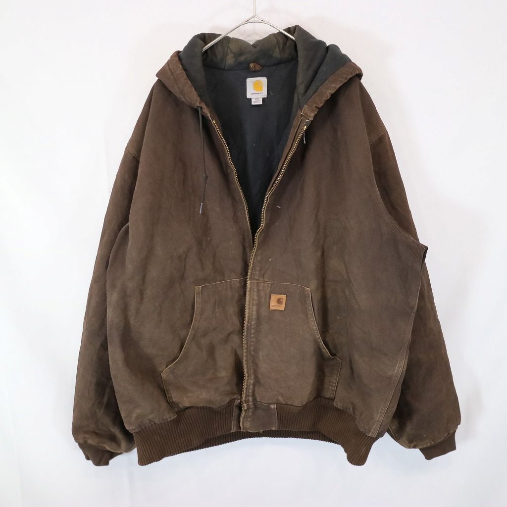 90年代 Carhartt カーハート アクティブジャケット ダック地 防寒 防風