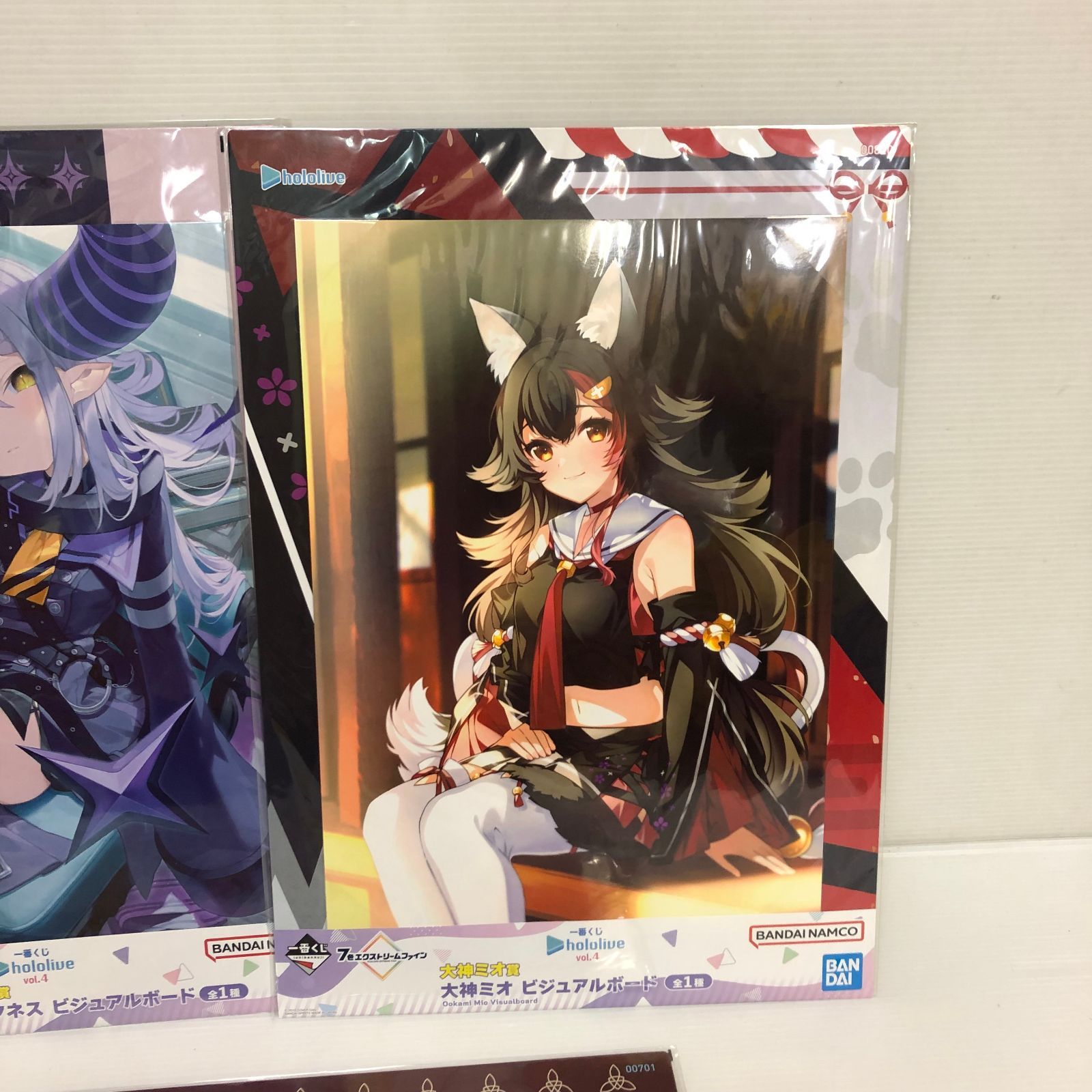 1番くじホロライブ　ビジュアルボード8種セット △一番くじ ホロライブ ビジュアルボード セットA (5種類） 未