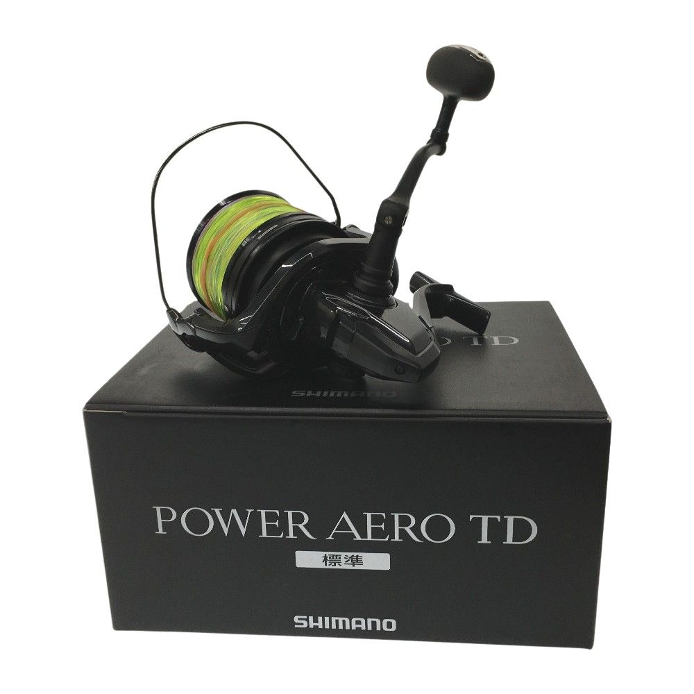 △△SHIMANO シマノ スピニングリール 23 パワーエアロ TD 標準