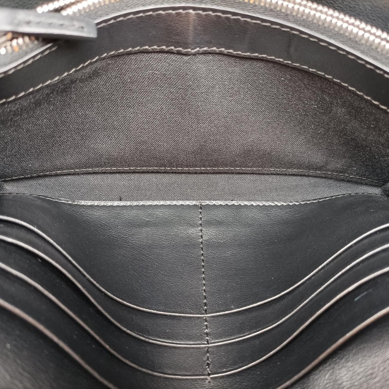 フェミニン フェンディFendiモンスター アイズ コンチネンタルブラックレザー8M03658M0365-SL6-178-9834