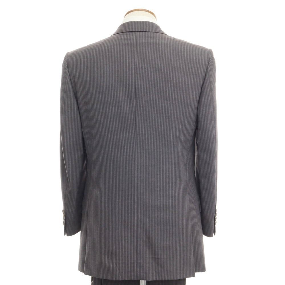 中古】ブリオーニ Brioni SUPER150'S ウール ストライプ 3B