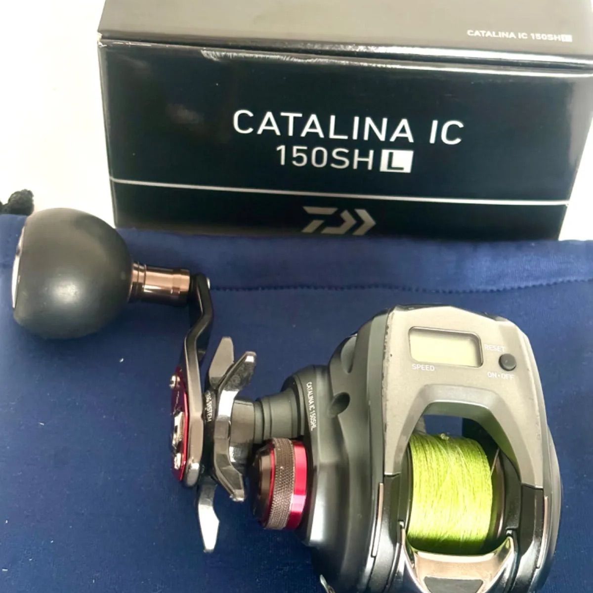 ダイワ キャタリナIC 150SHL Daiwa CATALINA ベイトリール