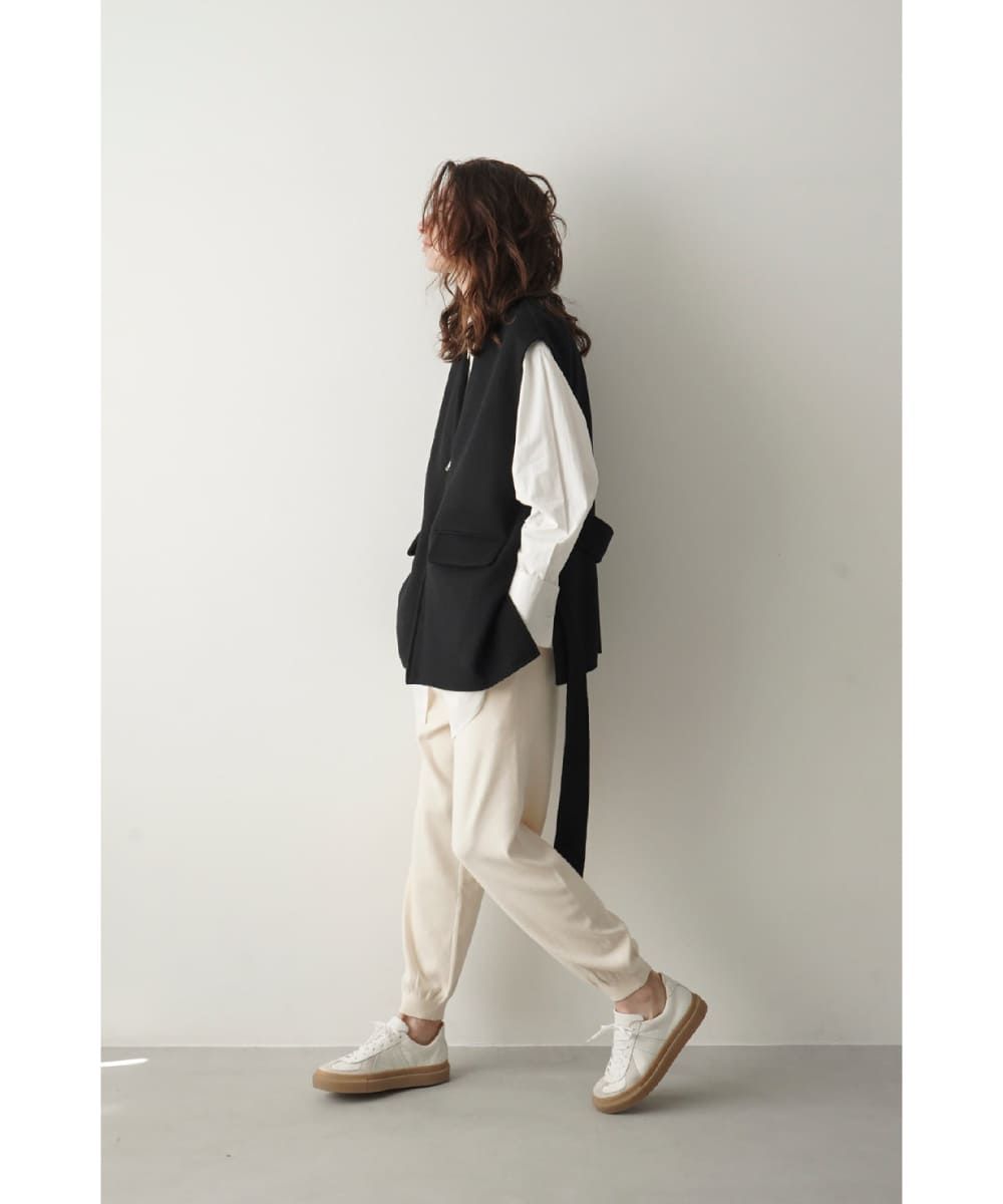 CLANE｜クラネ FRONT ZIP REVER GILET フロント ジップジレ ベスト ...