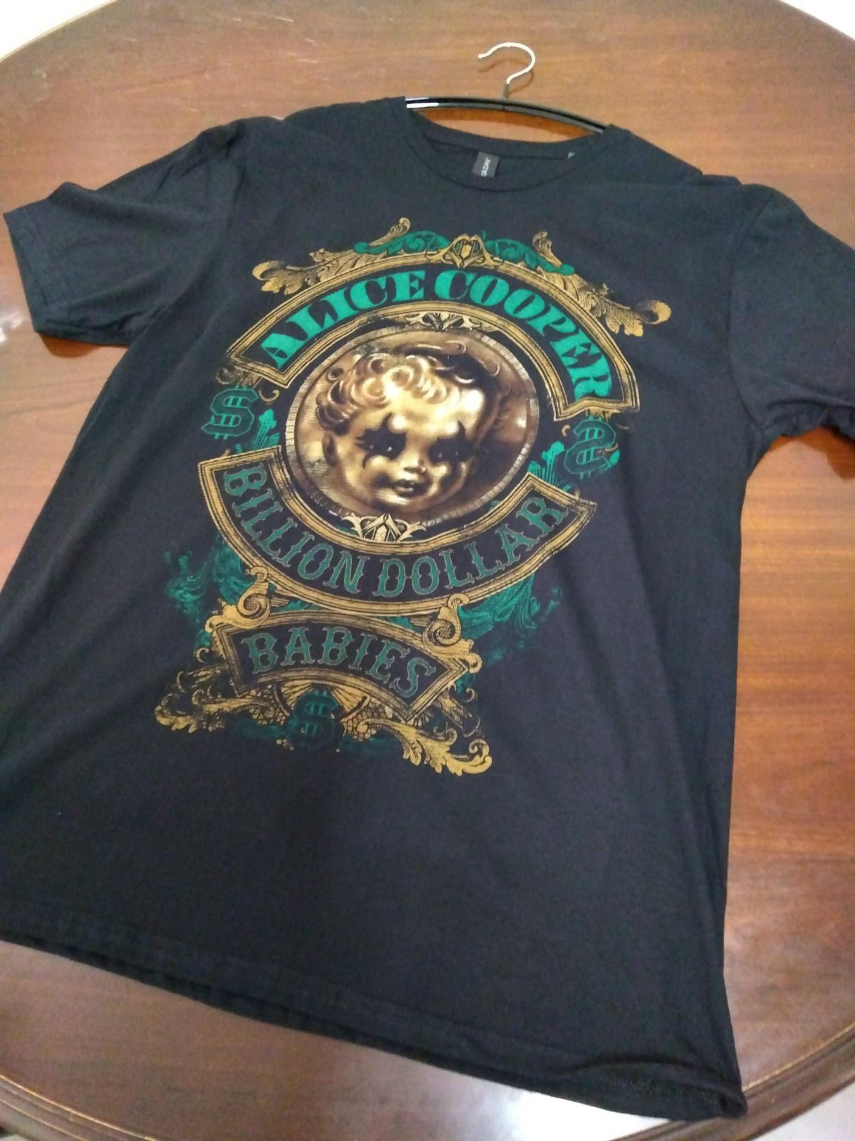 Alice Cooper / アリス・クーパー 『BILLION DOLLAR BABIES』 正規品ロックTシャツ（新品） Lサイズ