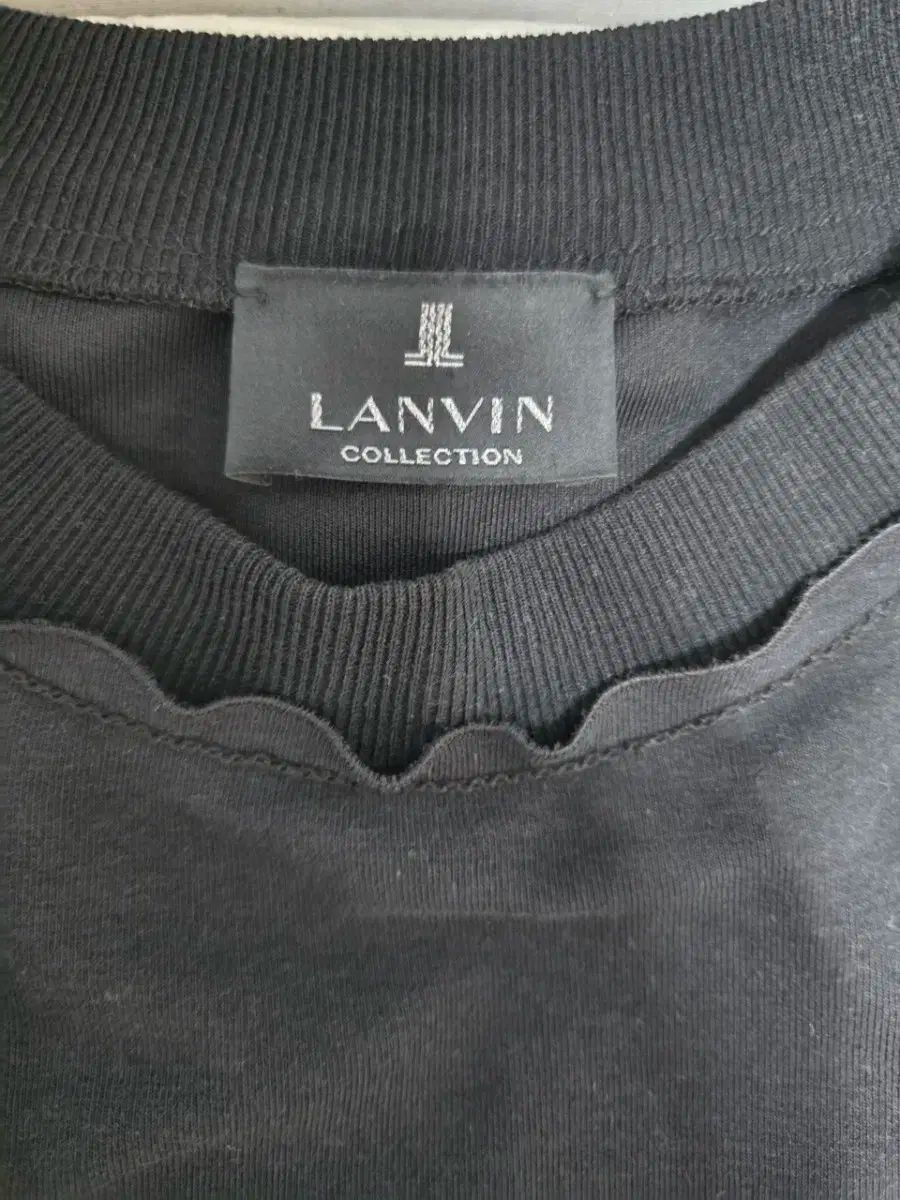 ランバン ロング丈ワンピース