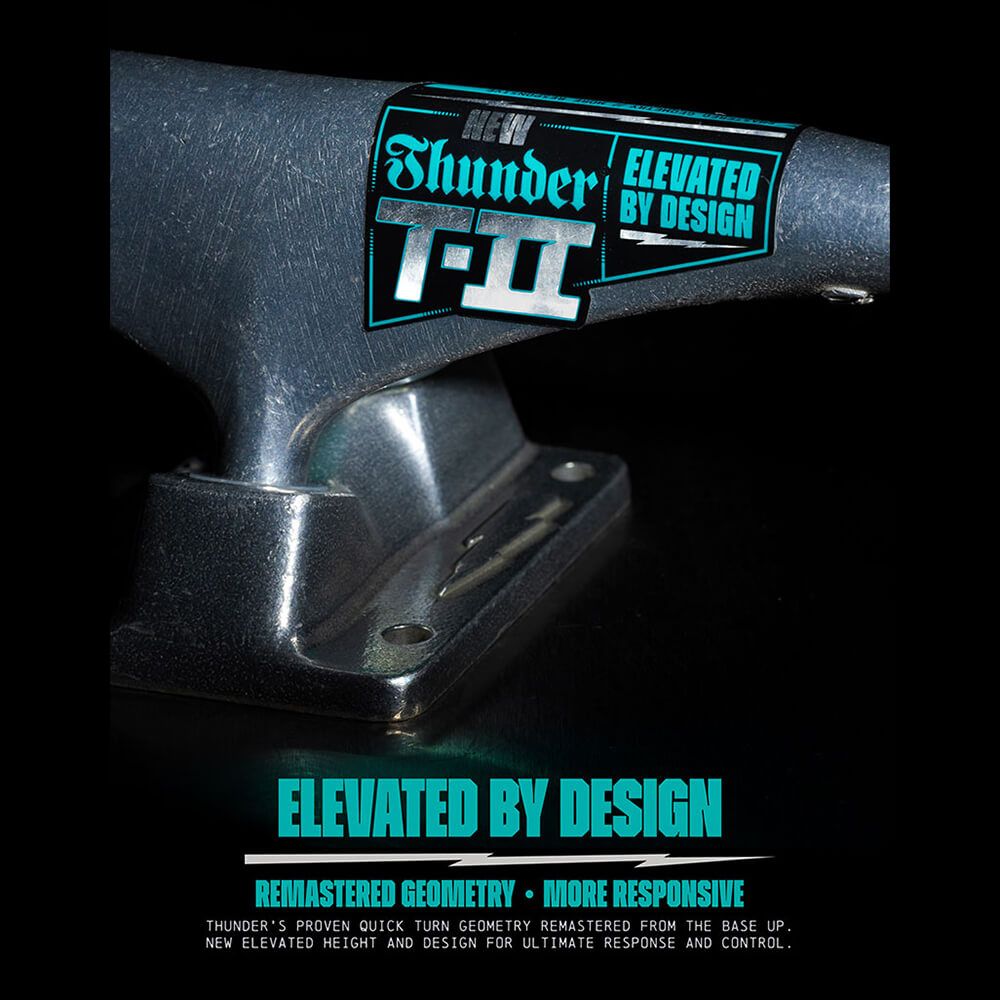 美品！オールタイマース8.25＆サンダー148＆スピット53mm THUNDER TRUCK サンダー トラック T-II 148 HI シルバー