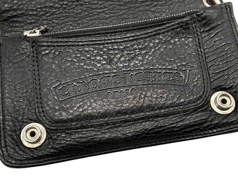 CHROME HEARTS クロムハーツ - ブラック 1ZIP 1ジップ クロスパッチ