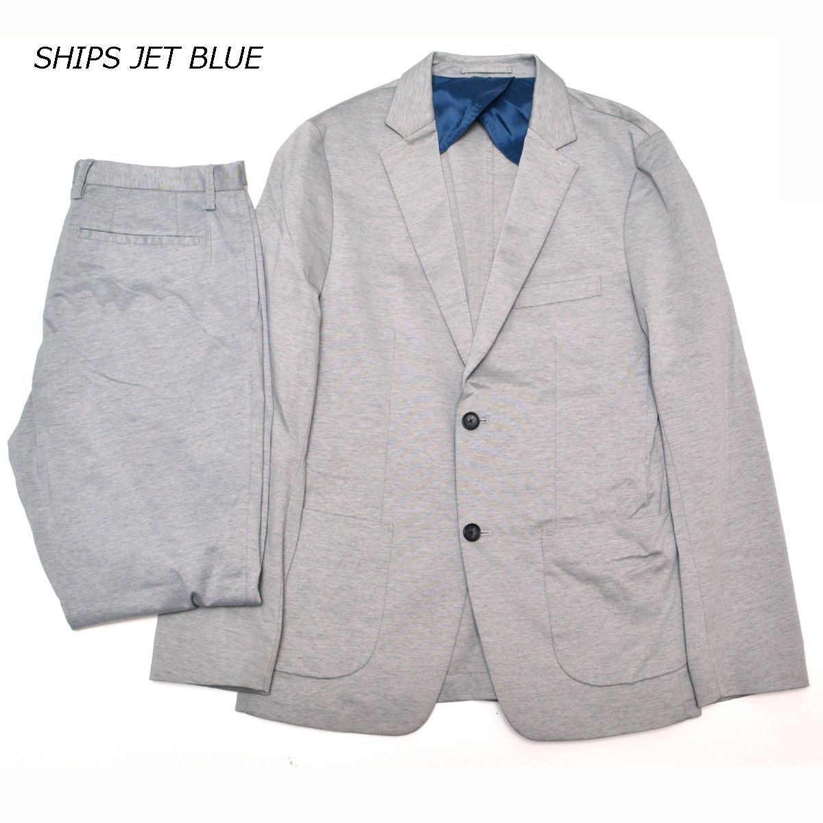 SHIPS JET BLUE シップスジェットブルー カジュアルセットアップ