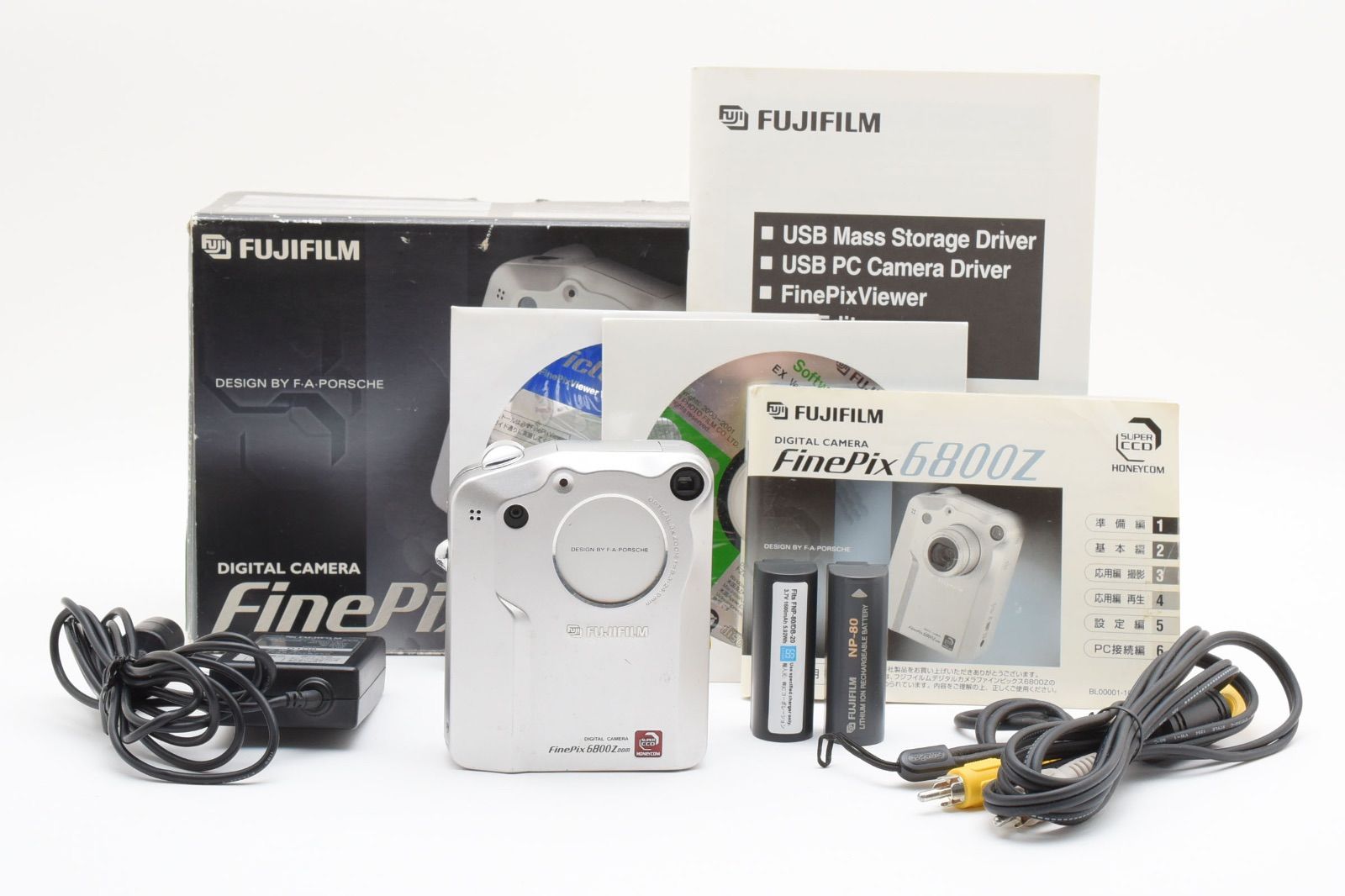 FUJI FILM FinePix 6800Z 本体+付属品+オプション品 フジフィルム FUJIFILM FinePix 6800Z コンパクトカメラ - メルカリ