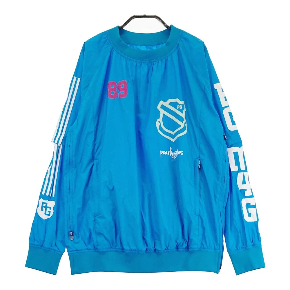 サイズ 2 PEARLY GATES パーリーゲイツ 2WAY スニードジャック ブルゾン ブルー系 240101537561 ゴルフウェア レディース ストスト