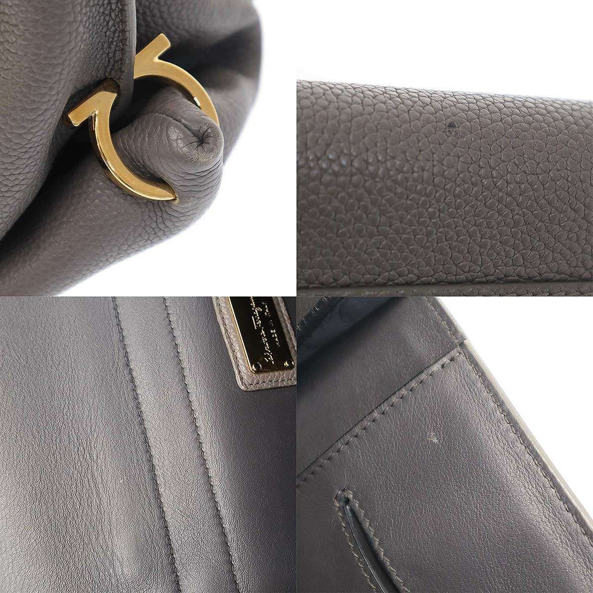 Salvatore Ferragamo サルバトーレ フェラガモ ソフィア 2WAYレザー 